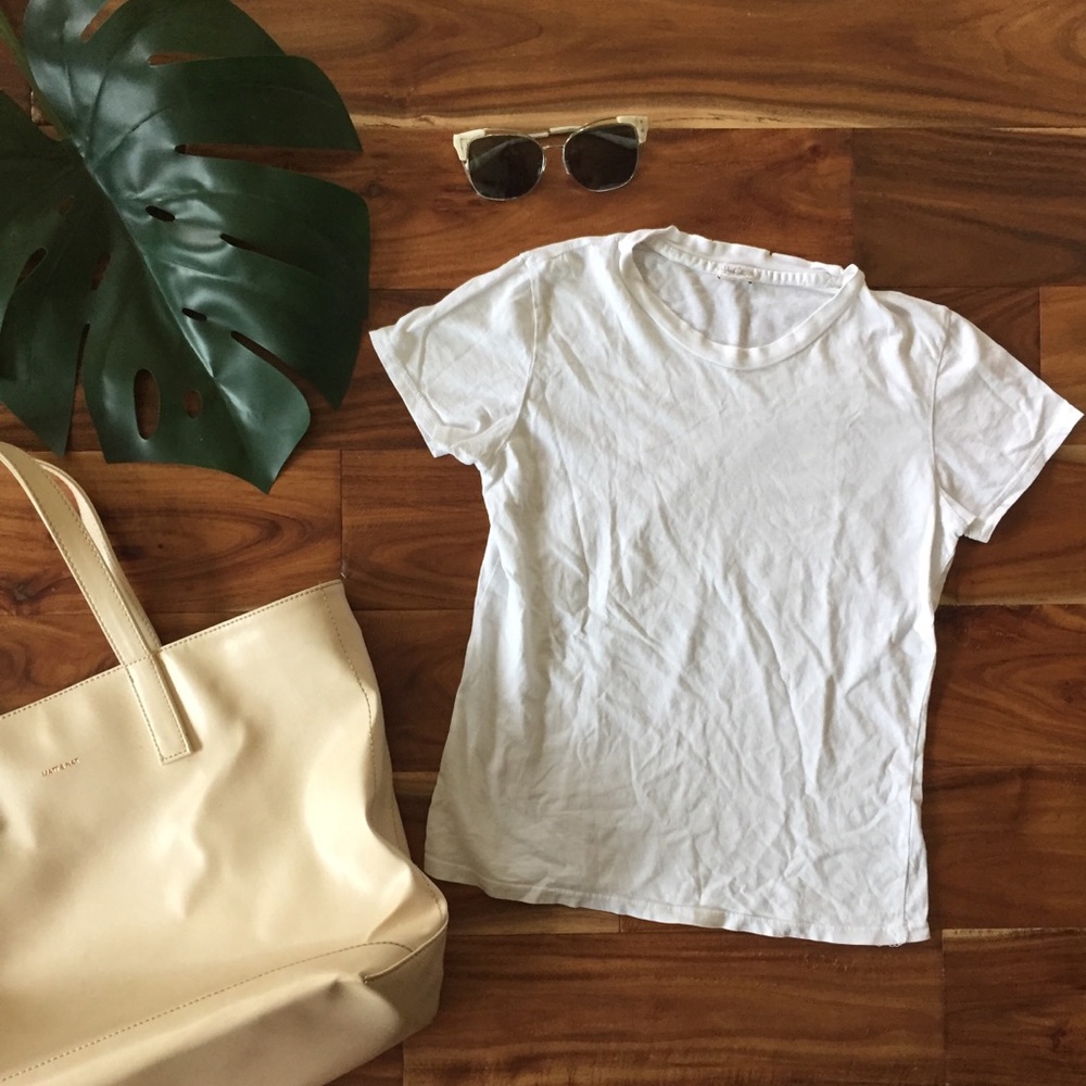 Brandy Melville White tee
